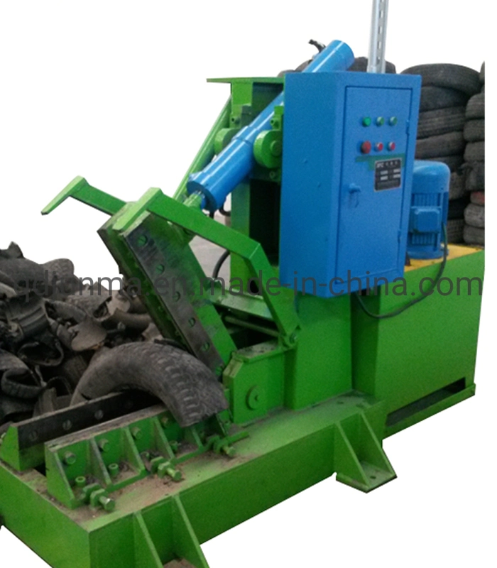 Vollautomatisches Gummipulver, das Anlage/überschüssige Reifen-Schneidemaschine/Gummiwiederverwertungsmaschine herstellt